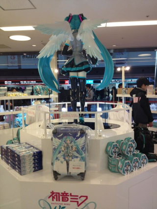 Illustration for article titled Hatsune Miku Has Her Own Store in Japan. It's Not Virtual!